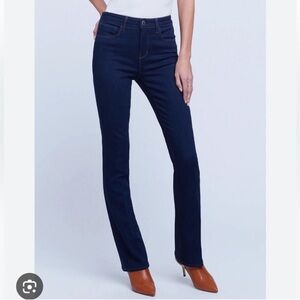 L'agence Oriana High Rise Straight Leg Jeans Size 27